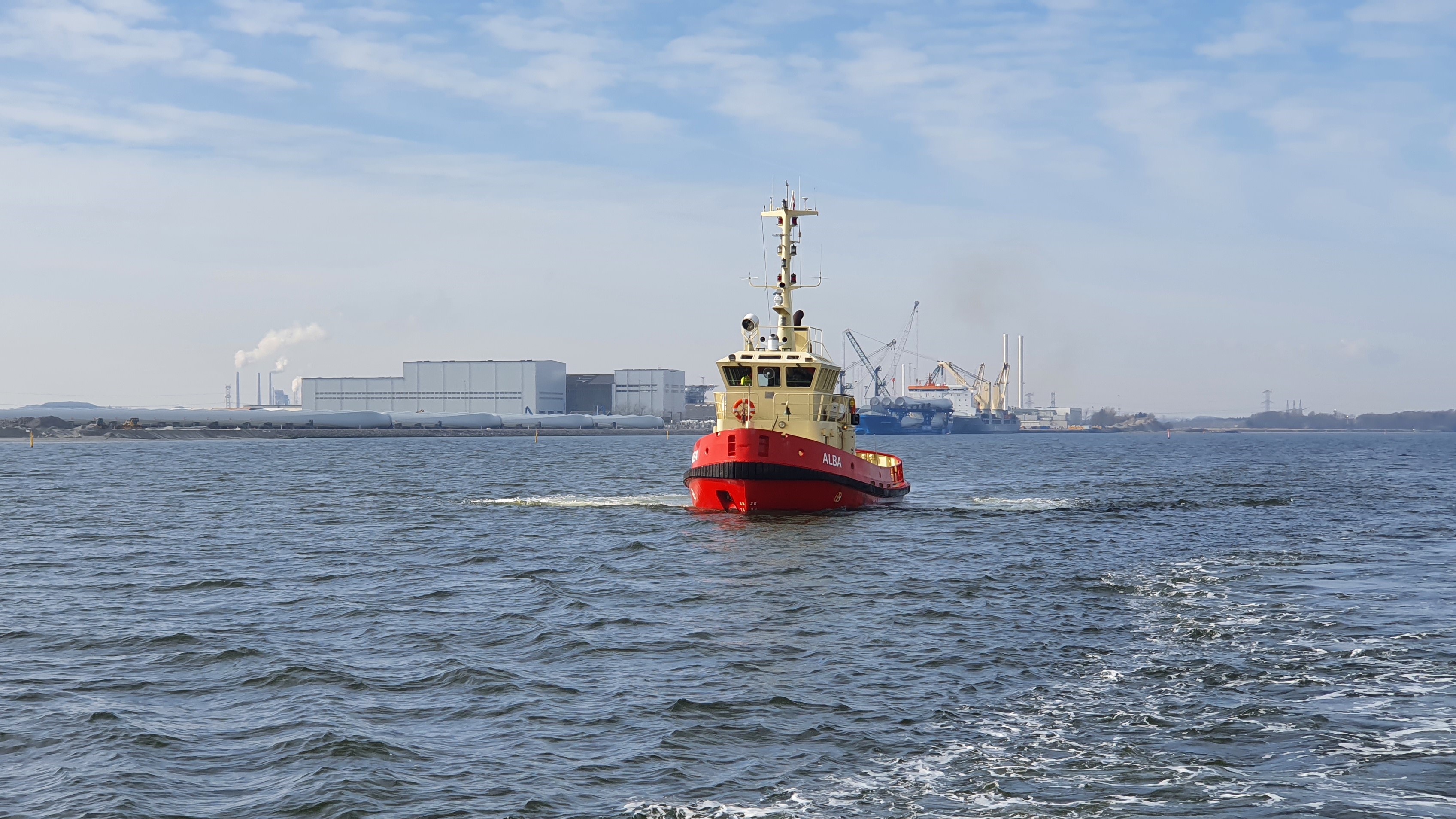 Port of Aalborgs slæbebåd Alba